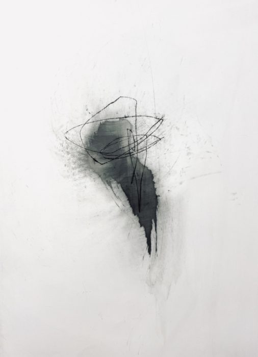 Elisabeth Feist | heart carousel | graphite stone paper | 60x40cm | 2020